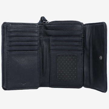 TOM TAILOR Wallet 'Juna' in Black