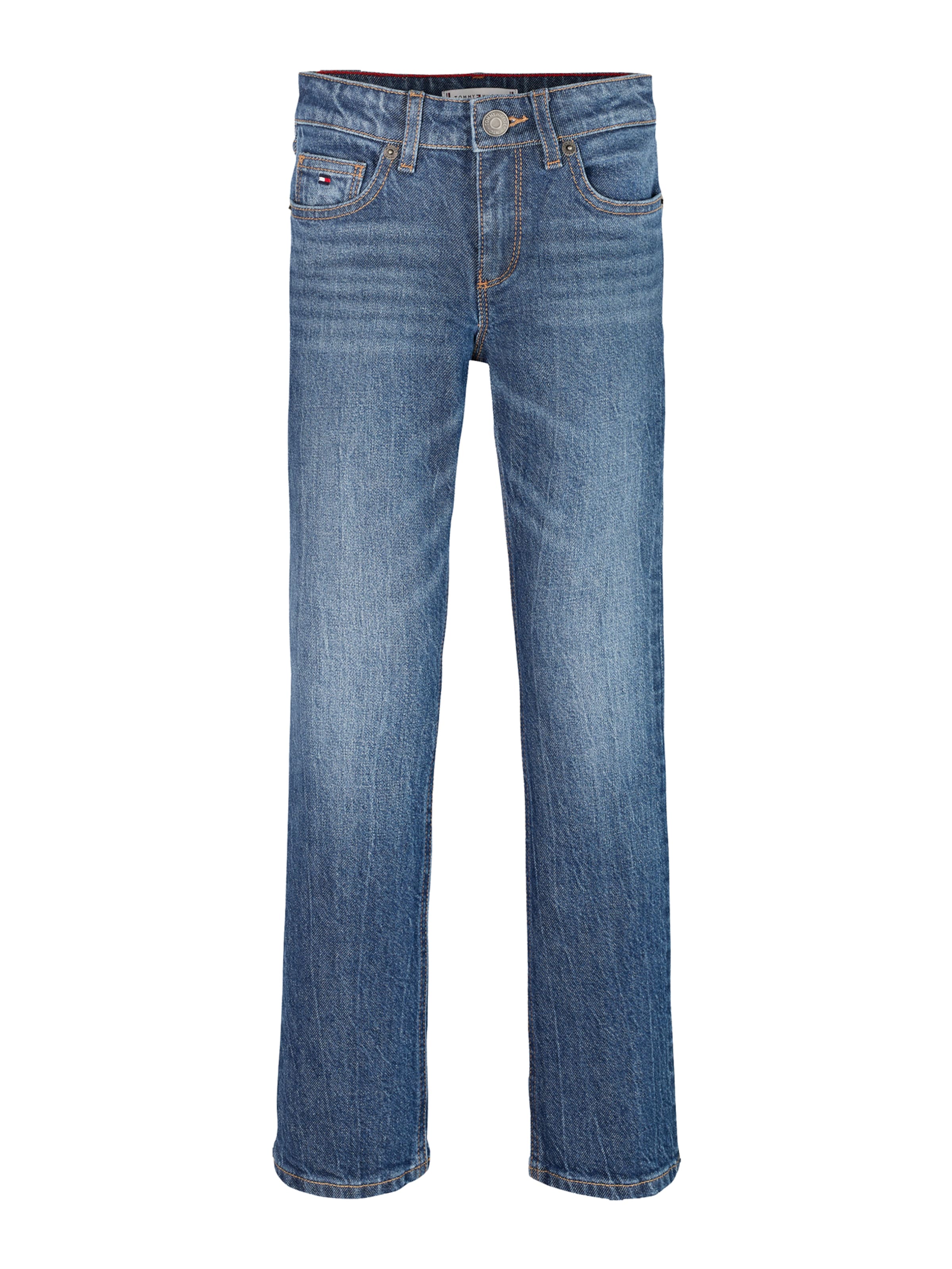 TOMMY HILFIGER Štandardný strih Džínsy - Modrá: predná strana