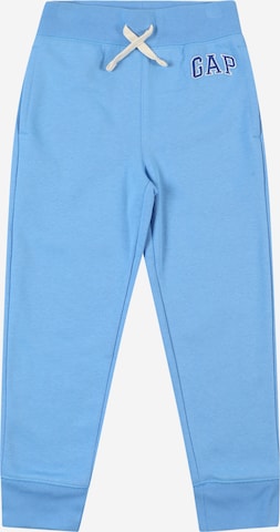 GAP Zúžený Kalhoty – modrá: přední strana