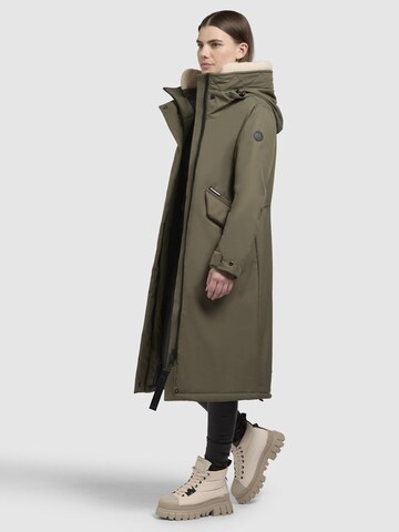 Cappotto funzionale 'Agneta-YM' di khujo in verde
