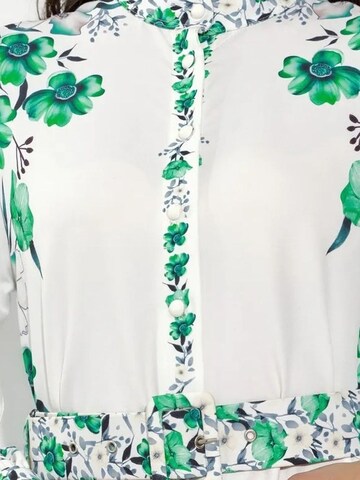 Abito camicia di MSN Collection in bianco