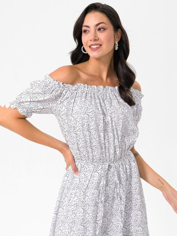 Dandalo Kleid in Weiß