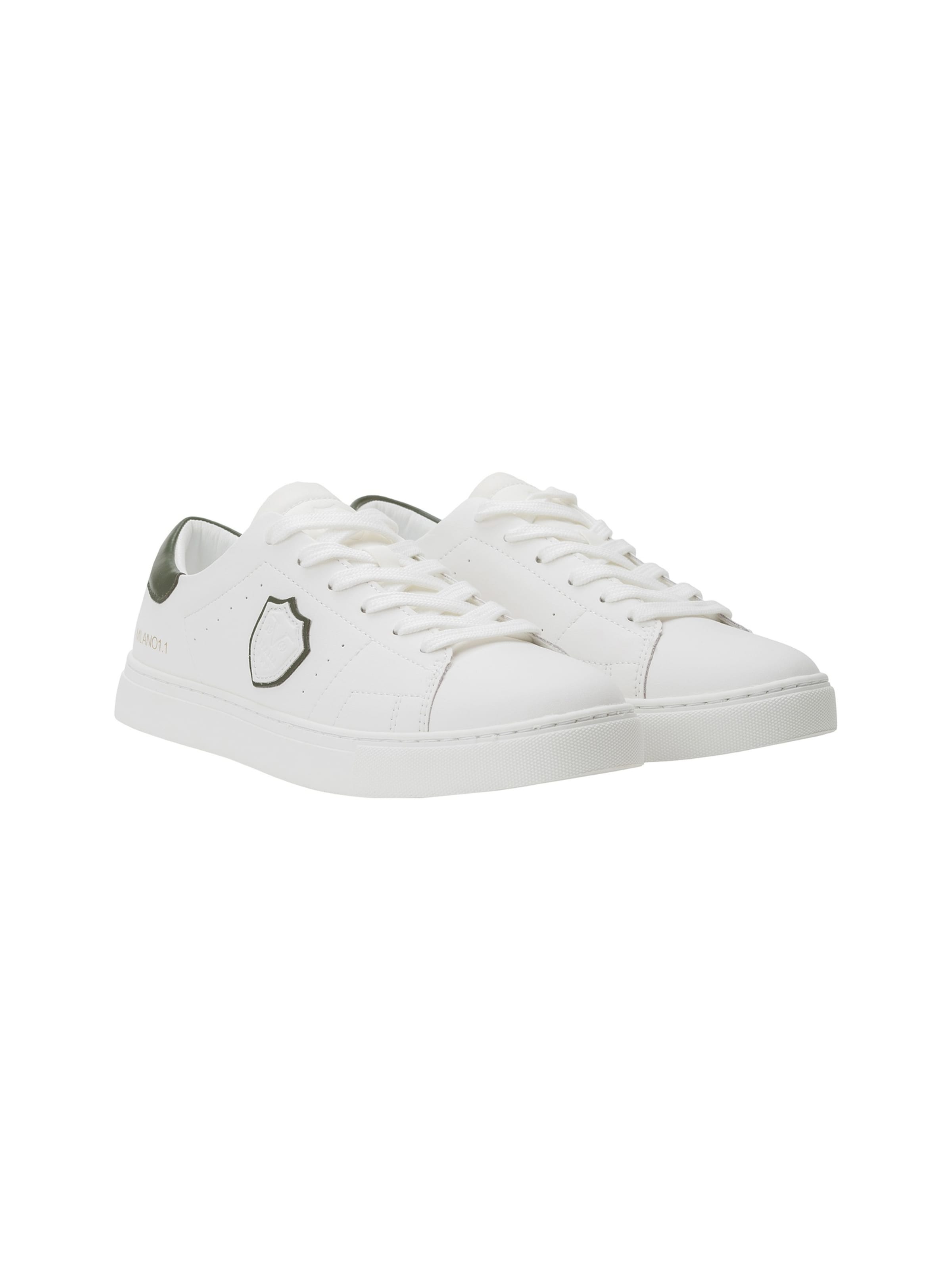 19V69 ITALIA Platform trainers 'Pius' in White