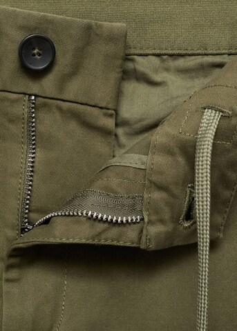 MANGO MAN Tapered Hose 'Prato' in Grün