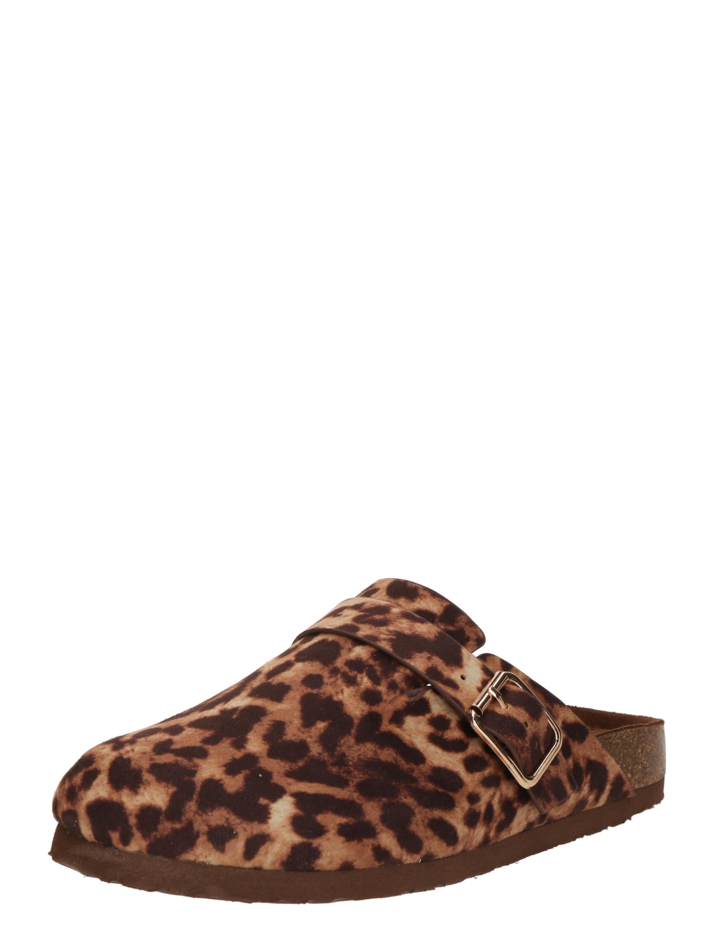 CALL IT SPRING Pantofle – hnědá: přední strana