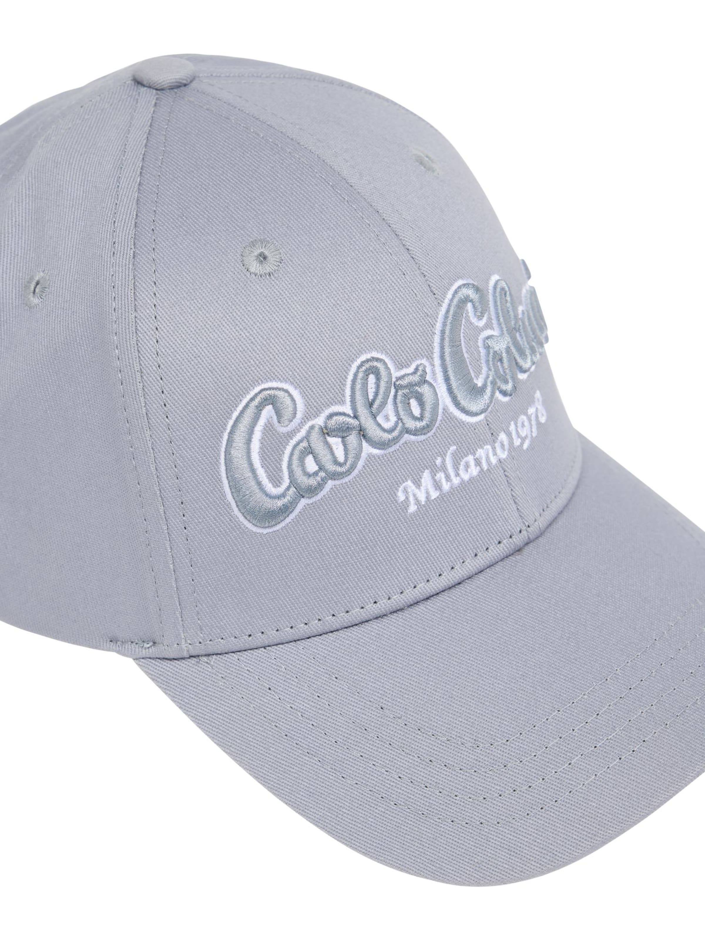 Casquette 'Elezi' Carlo Colucci en gris
