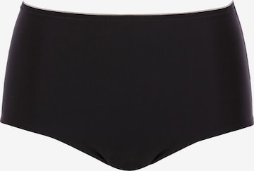 Conturelle Slip 'Pure Feeling' in Schwarz: Vorderseite