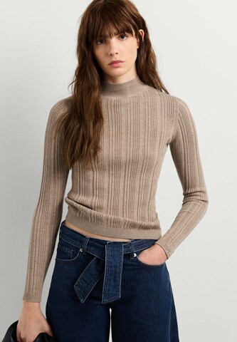 Pepe Jeans - Jersey 'Anna Perkins' en beige: frente