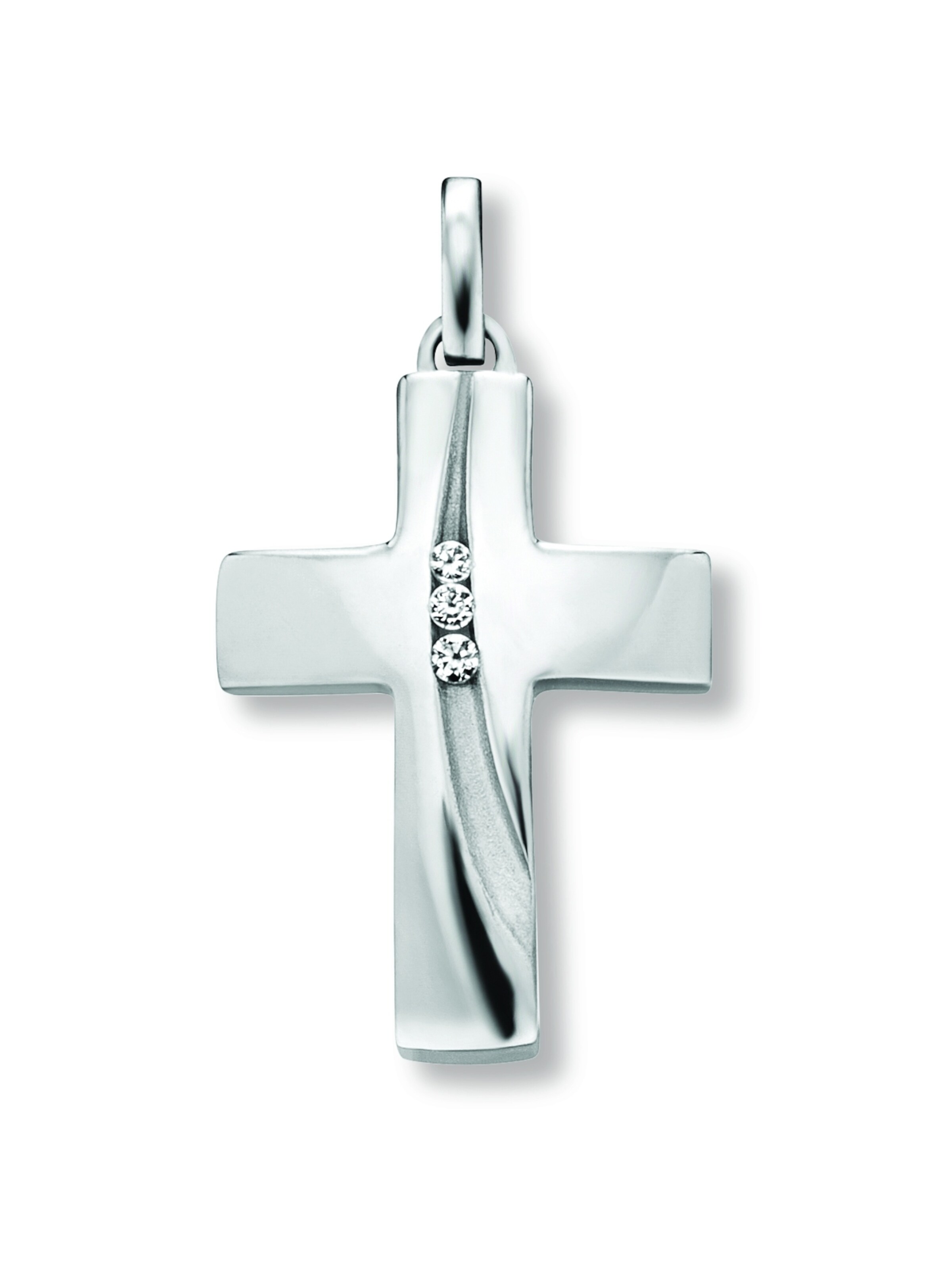 ONE ELEMENT Anhänger in Silber: Vorderseite