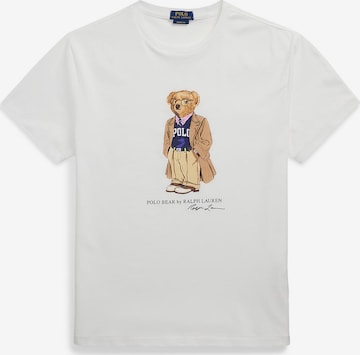 Maglietta di Polo Ralph Lauren in bianco: frontale