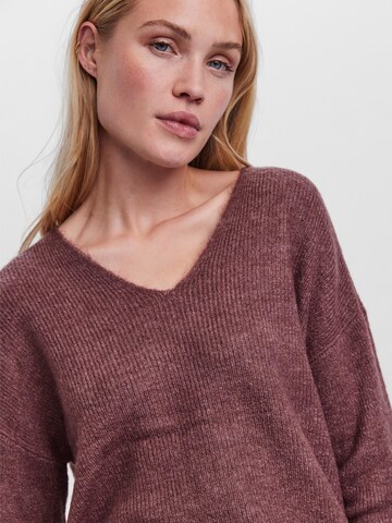 VERO MODA Sweater 'Lefile' in Pink