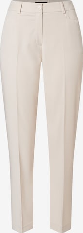 MORE & MORE Slimfit Hose 'Hedy' in Beige: predná strana