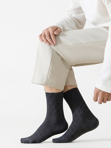 Millo Socken 'Cosy Steps'‌‌‌ in Grau