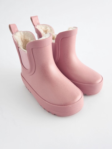 Bottes en caoutchouc Next en rose