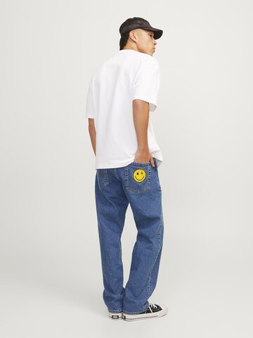 JACK & JONES Loosefit Jeans 'EDDIE' i blå