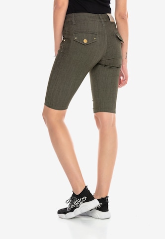 CIPO & BAXX Slim fit Pants in Green