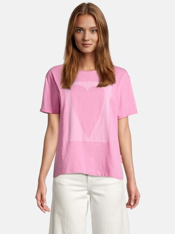 salzhaut Shirt 'Parrhius' in Roze: voorkant