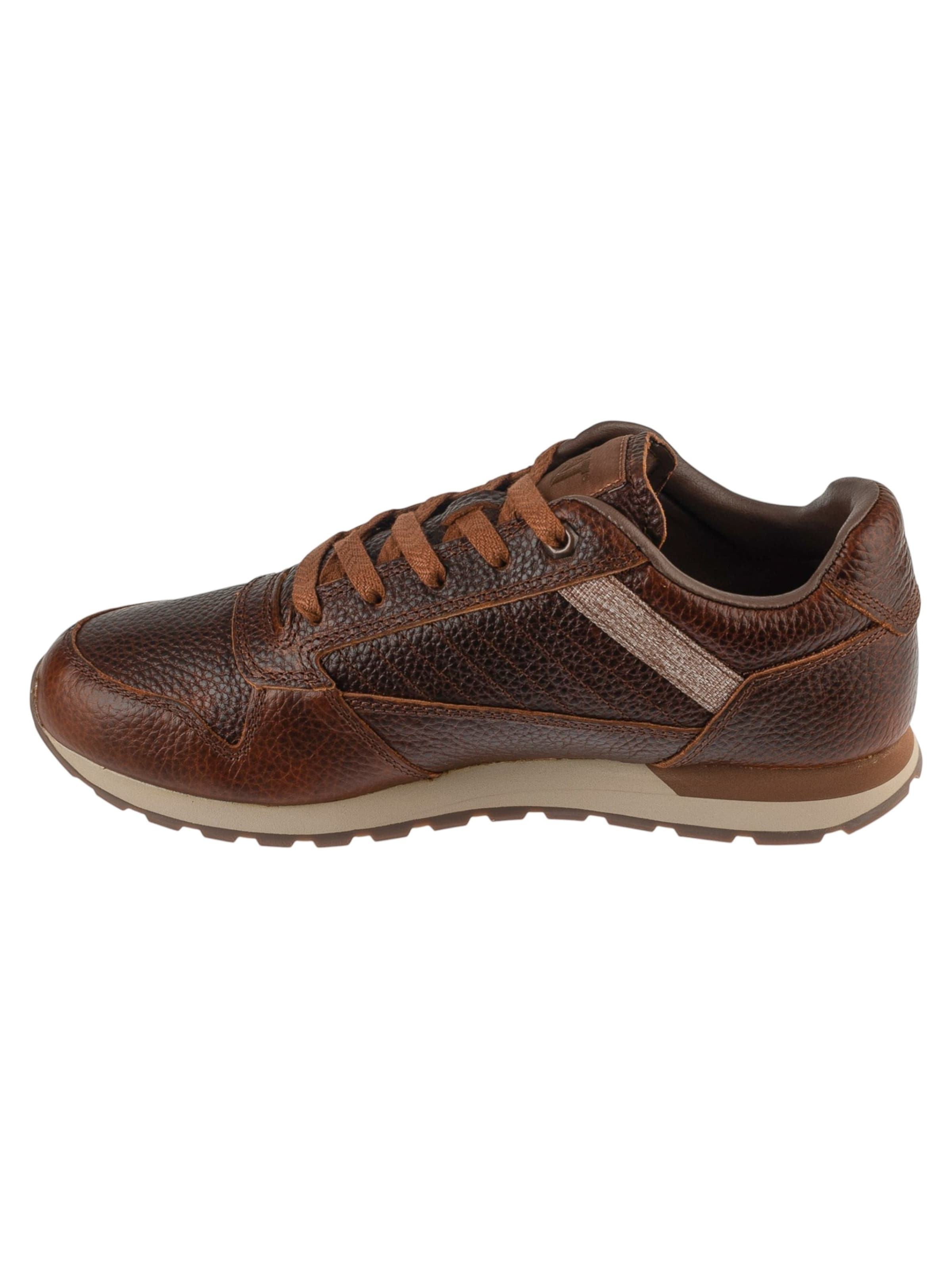 CATERPILLAR Sneakers laag 'Caterpillar Ventura Leather BT' in Bruin: voorkant
