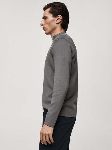 MANGO MAN Pullover 'LUXUSP' in Grau