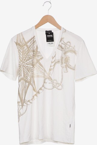 Just Cavalli T-Shirt L in Weiß: predná strana