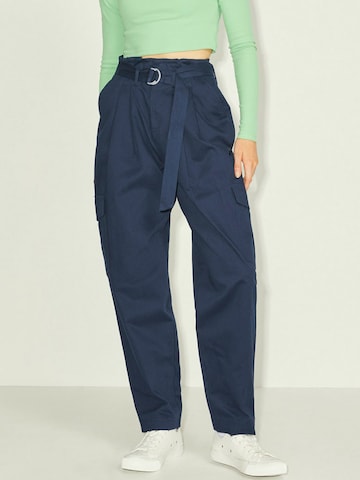 JJXX Tapered Pleat-Front Pants 'AUDREY' in Blue