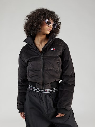 Tommy Jeans Between-Season Jacket in Black: front