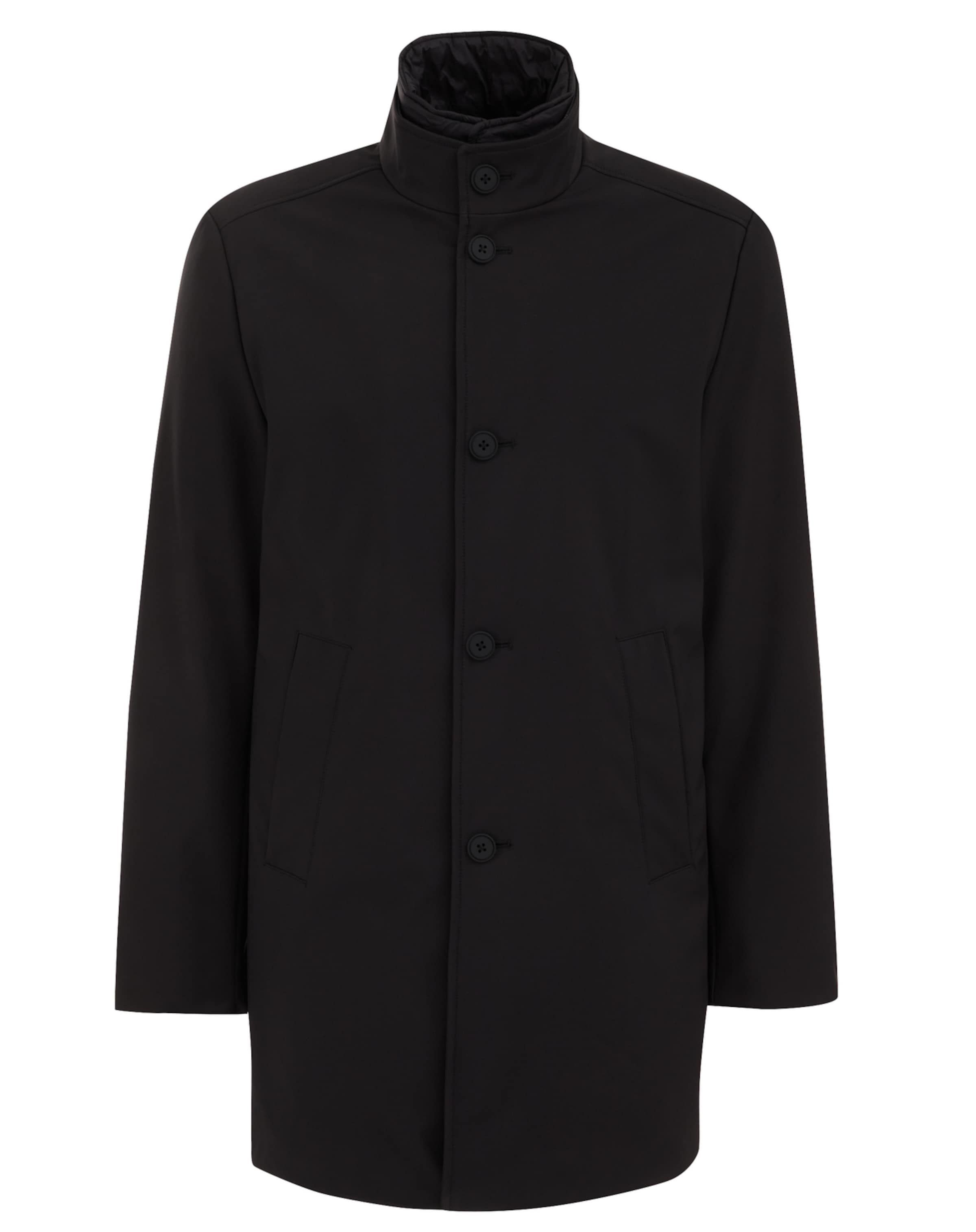 Cappotto di mezza stagione di WE Fashion in nero: frontale