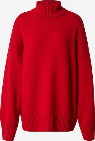 EDITEDPulover 'Lahela Wool' - crvena boja: prednji dio