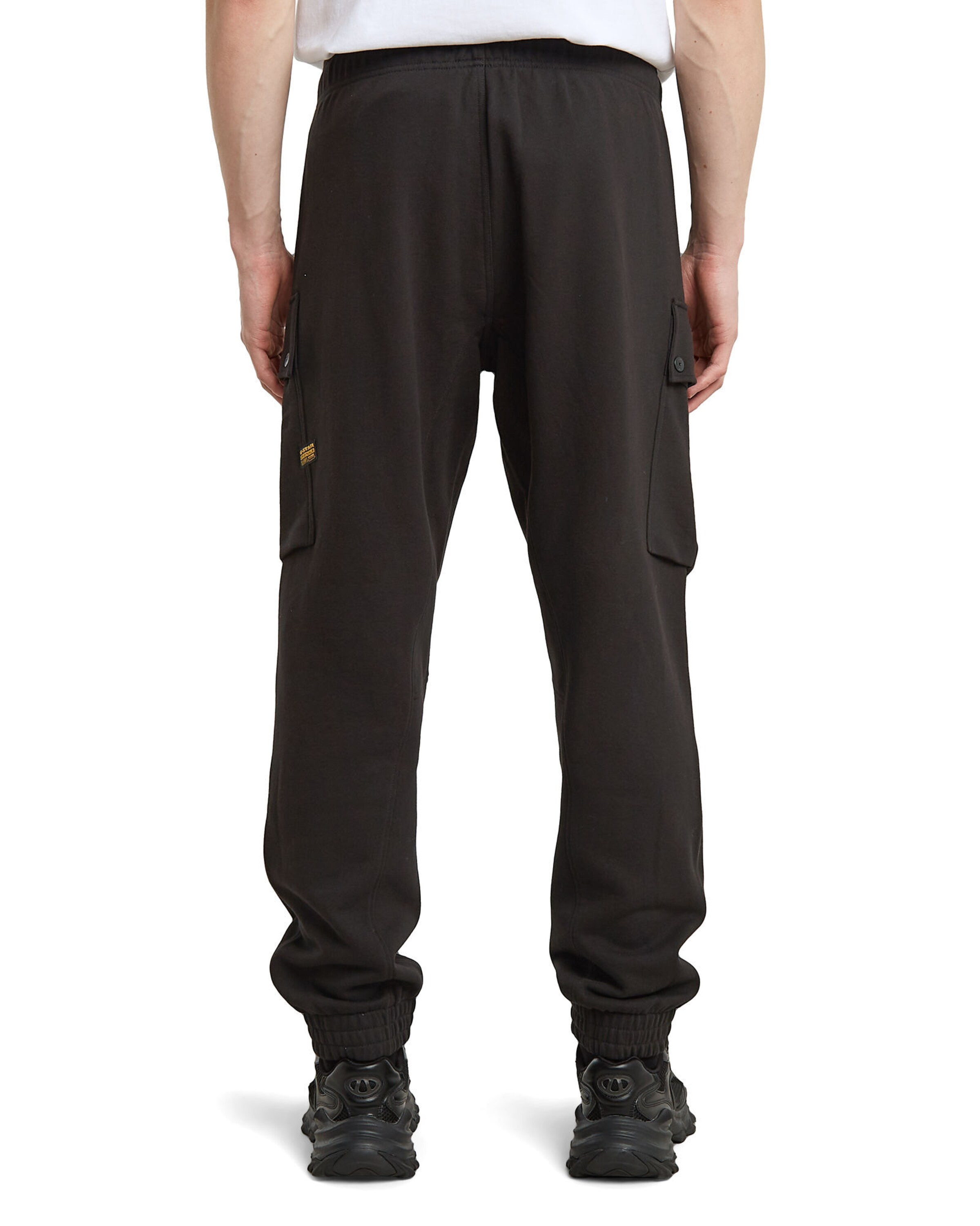G-STAR Tapered Cargohose in Schwarz
