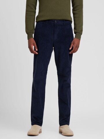 Dockers Слим фит Панталон Chino в синьо: отпред