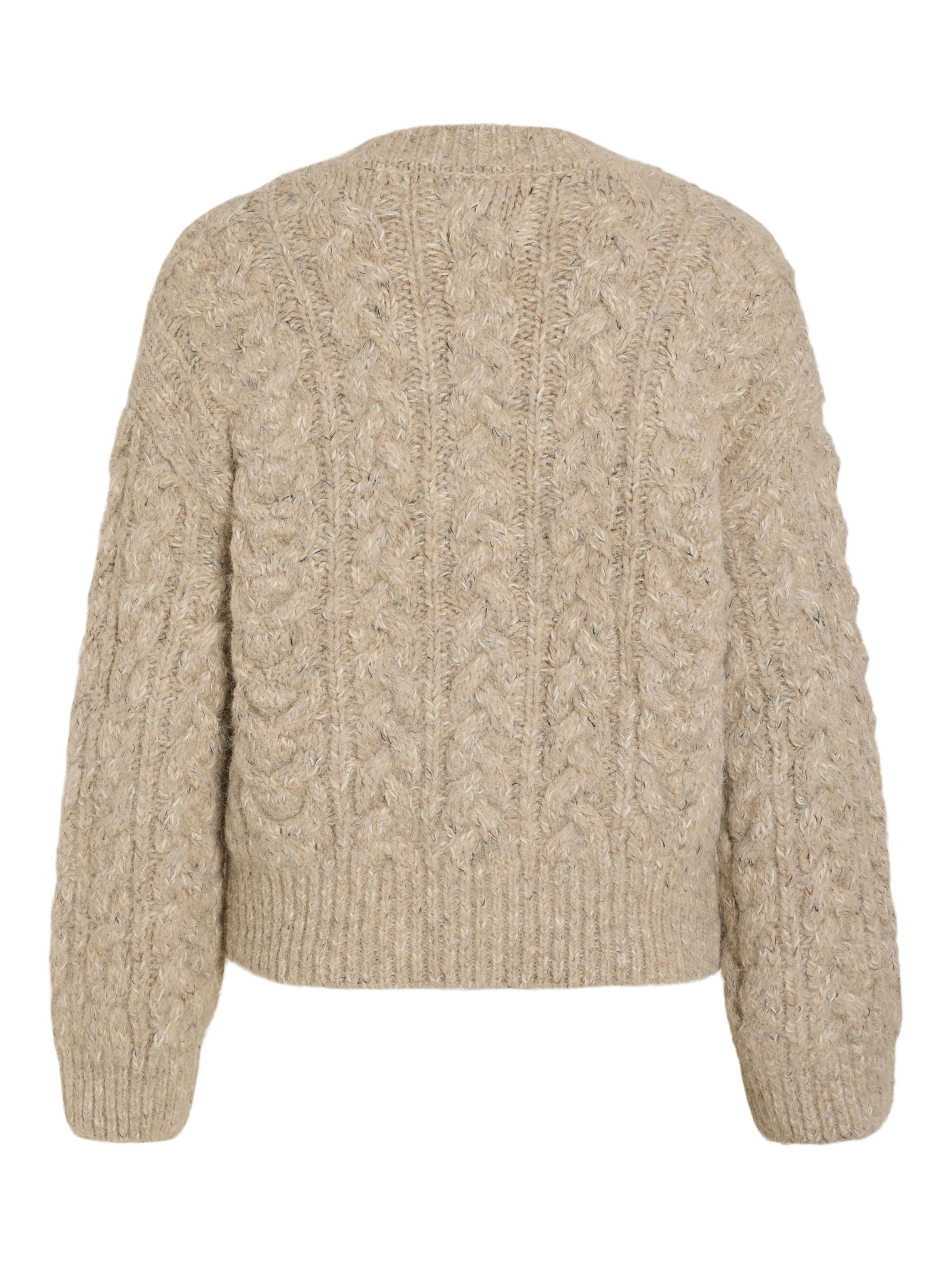 ROUGE EDIT Gebreid vest in Groen