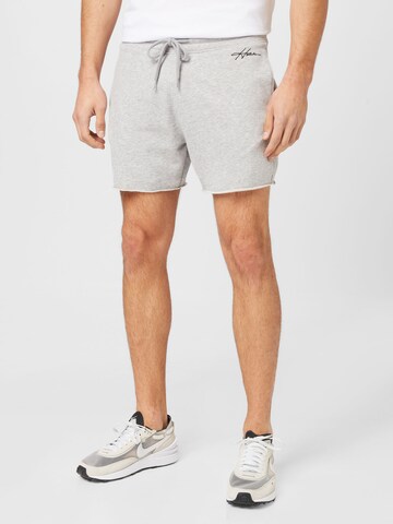 regular Pantaloni 'TERRY' di HOLLISTER in grigio: frontale