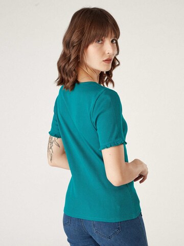 NAF NAF Shirt 'Omaty' in Blau