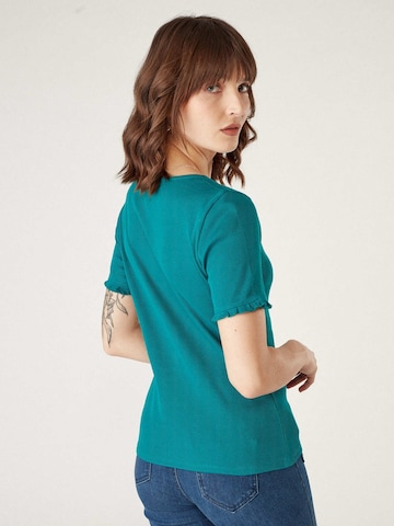 NAF NAF Shirt 'Omaty' in Blue