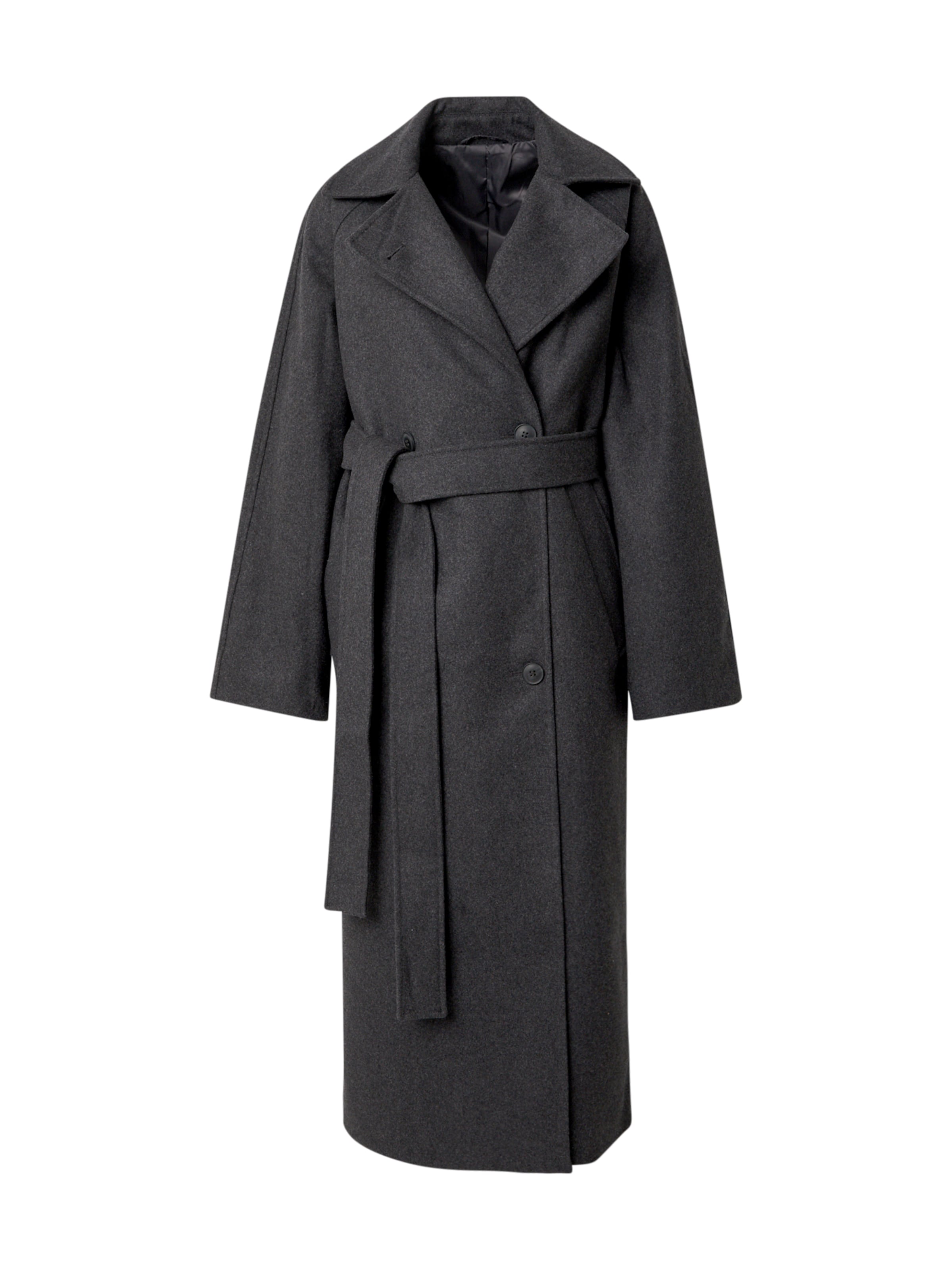 WEEKDAY Overgangsfrakke 'Kia' i grå: forside