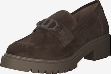 UNISA Ballet Flats 'Gabon' in Brown: front