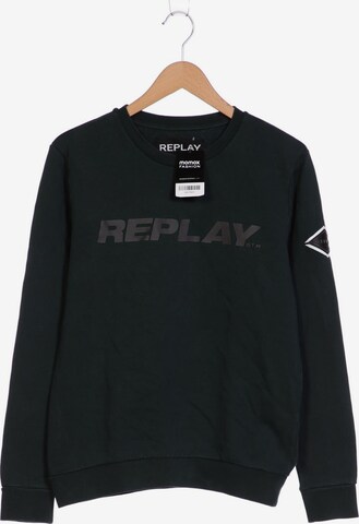 REPLAY Sweater M in Grün: predná strana