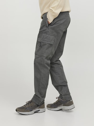 JACK & JONES Regular Cargo Pants 'Kane Brock ' in Grey