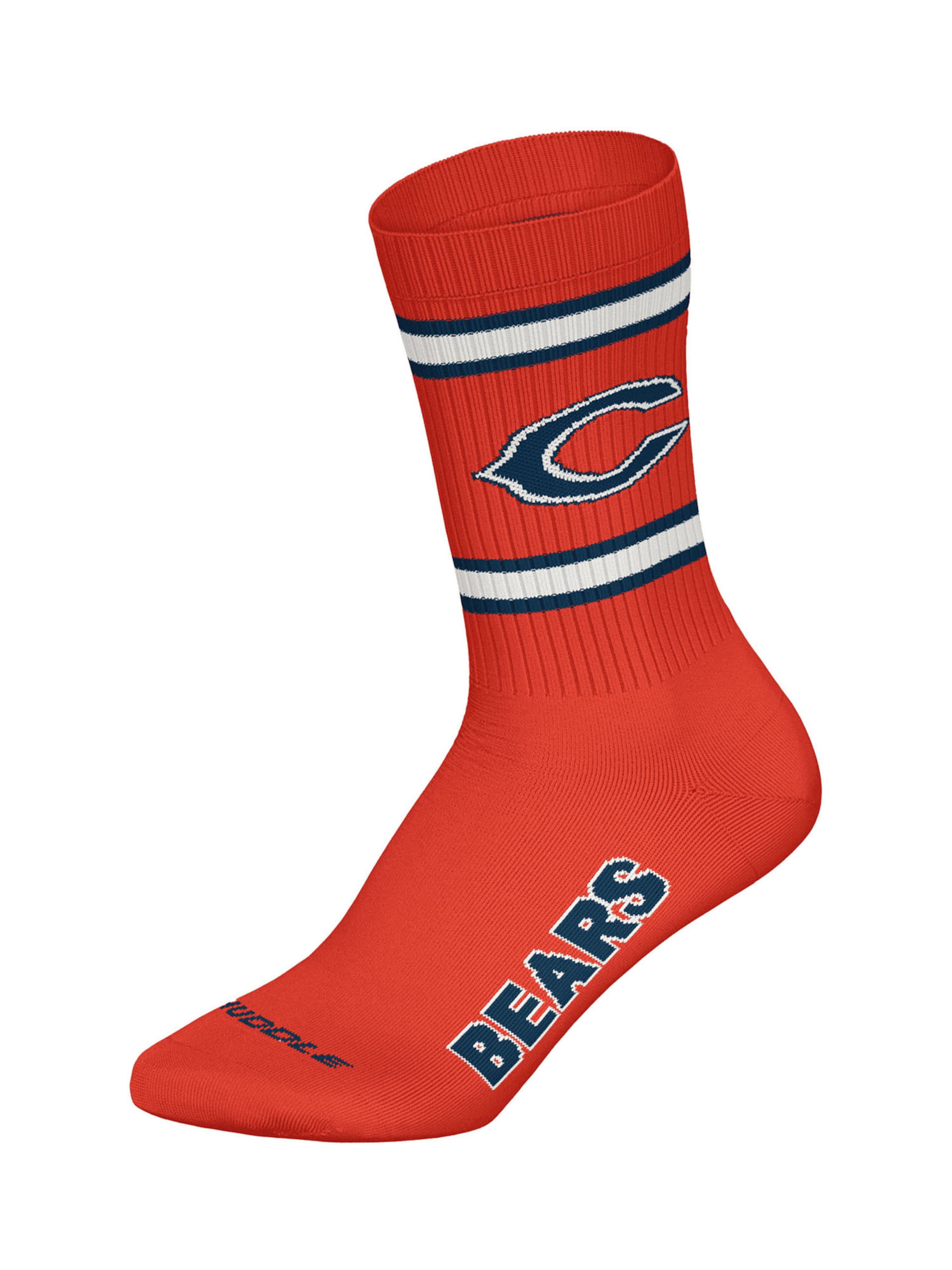 Huddle Freizeitsocken ' NFL Chicago Bears Crew ' in Blau