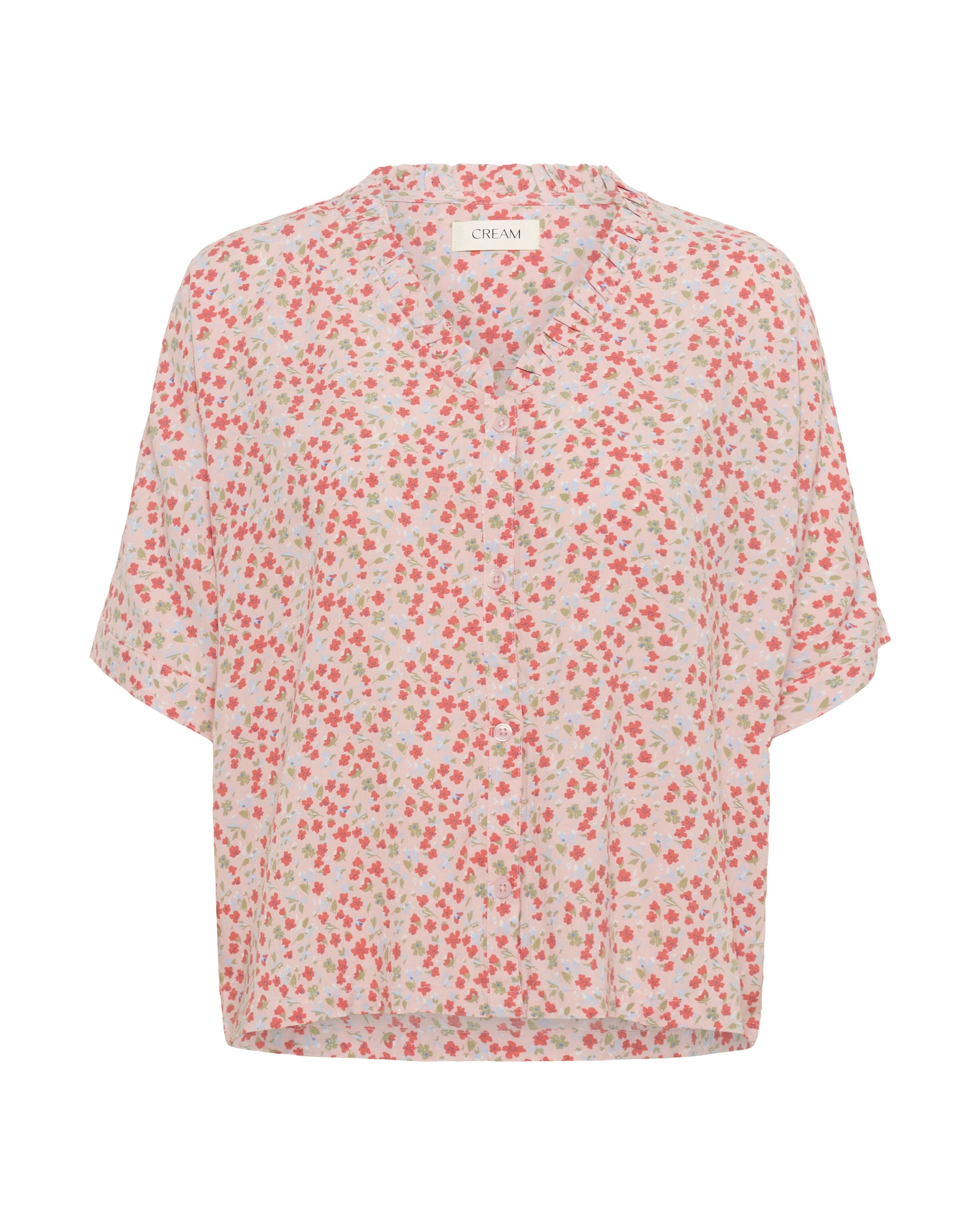 Cream Bluse 'CRTiah' i blandingsfarvet: forside
