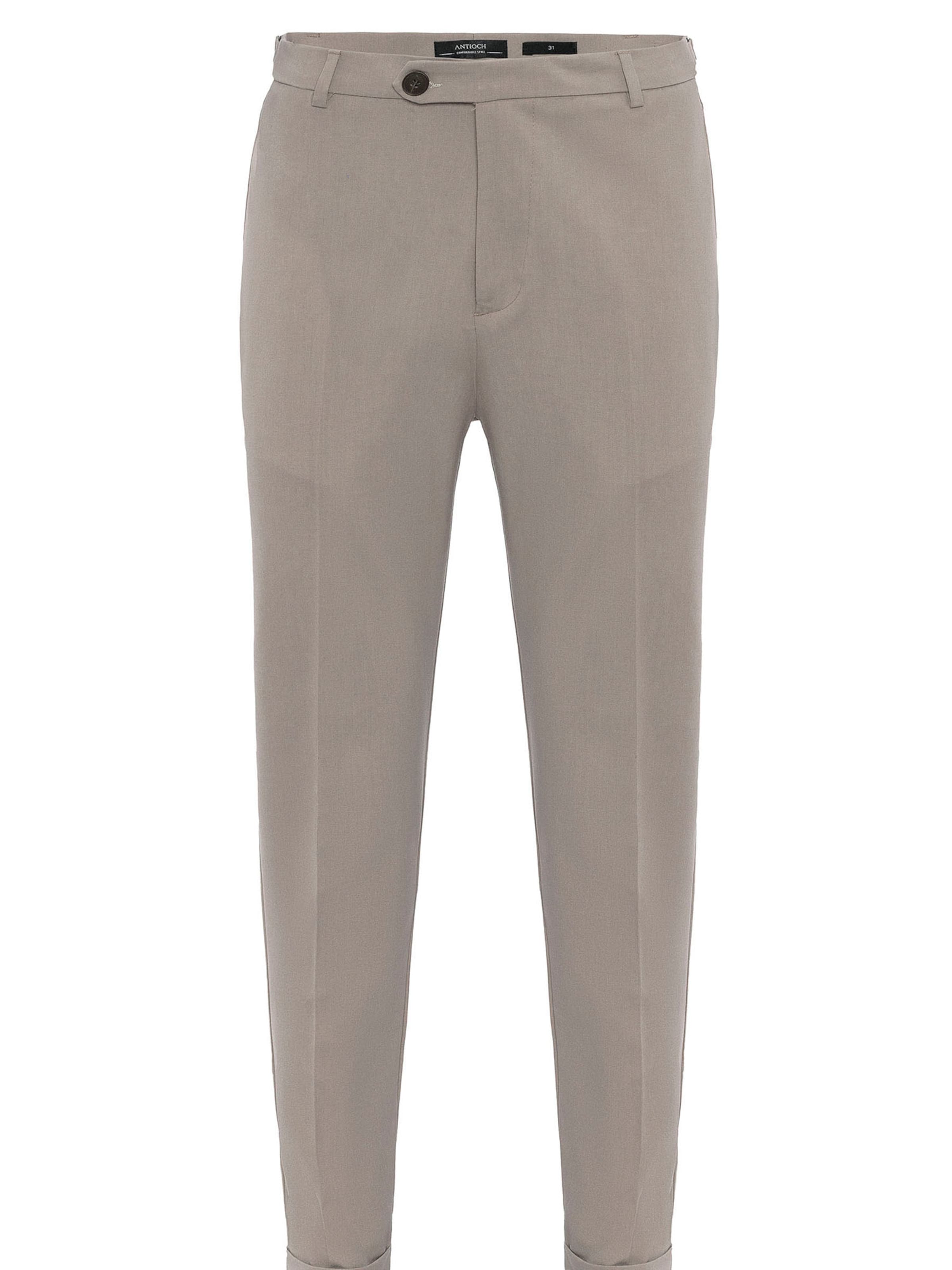 Antioch Zúžený strih Nohavice - Sivá: predná strana