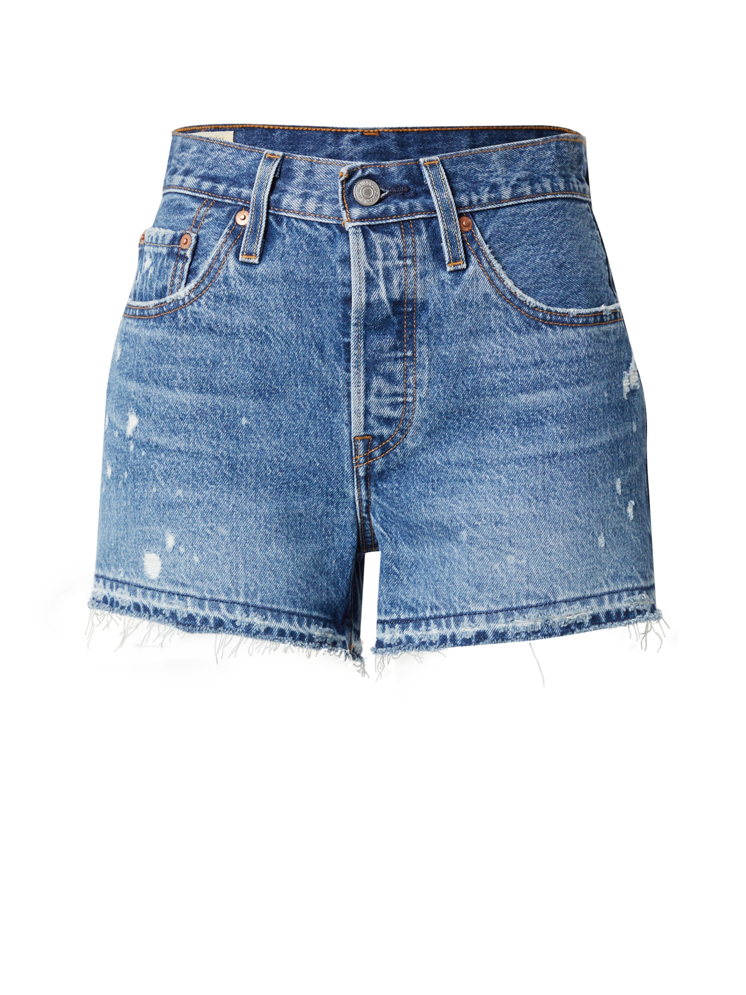 regular Jeans '501® Original Shorts' di LEVI'S ® in blu: frontale