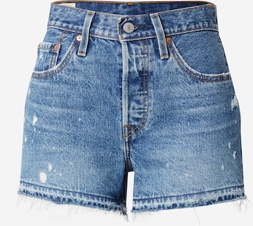 LEVI'S ® Regular Jeans '501®' i blå: framsida