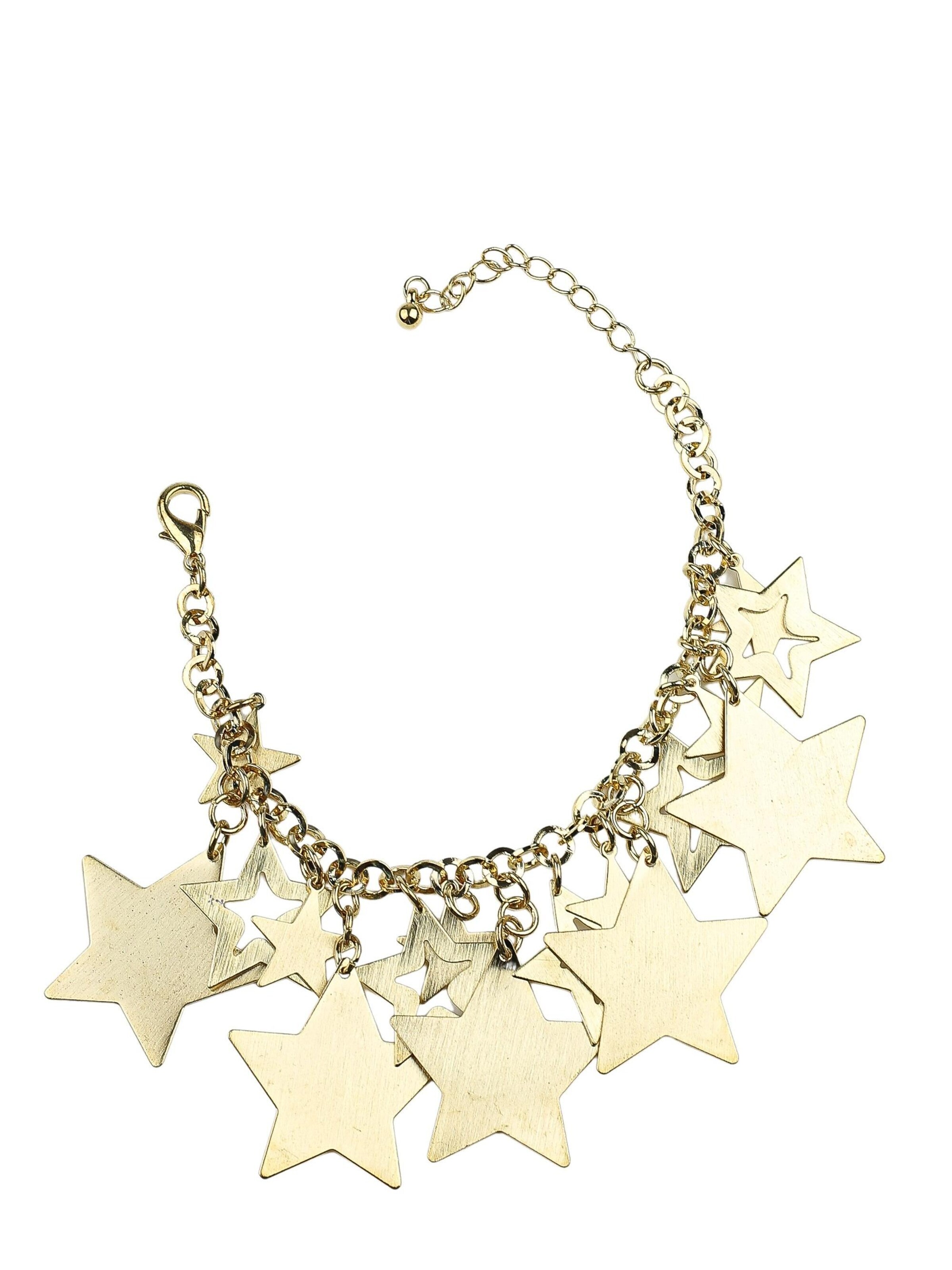 COLLEZIONE ALESSANDRO Bracelet 'Sternchen' in Gold