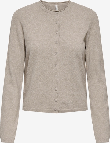 ONLY - Casaco de malha 'ONLLOYAL' em bege: frente