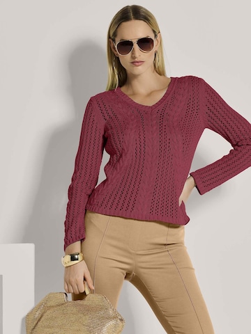 Pull-over MADELEINE en rouge