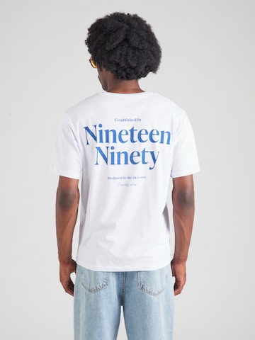 JACK & JONES Футболка 'JJNINETY' в Белый