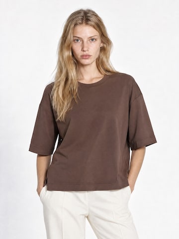 Tommy Life Shirt 'T-Shirts'‌‌‌ in Braun: Vorderseite