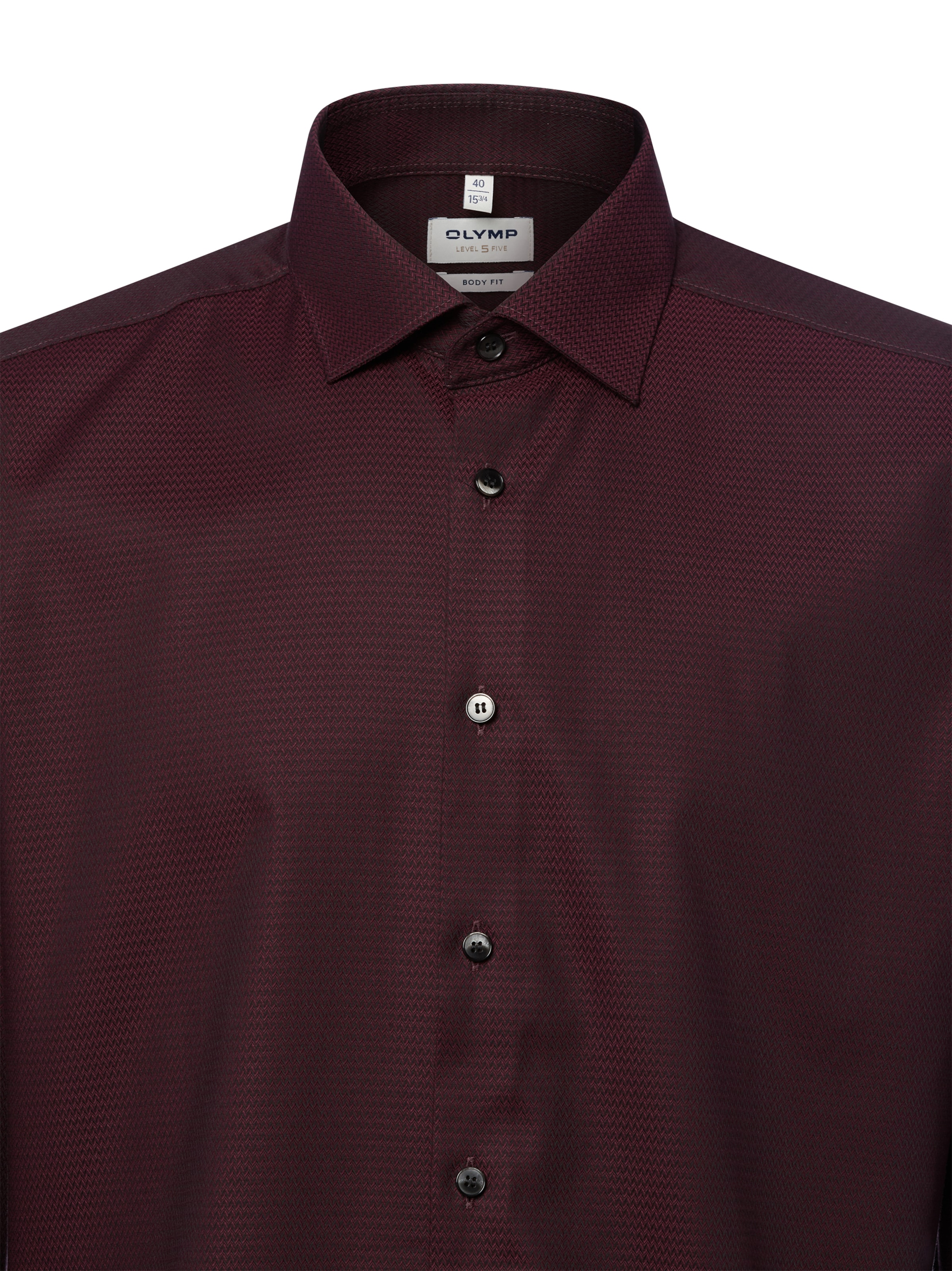 OLYMP Slim Fit Businesshemd in Lila