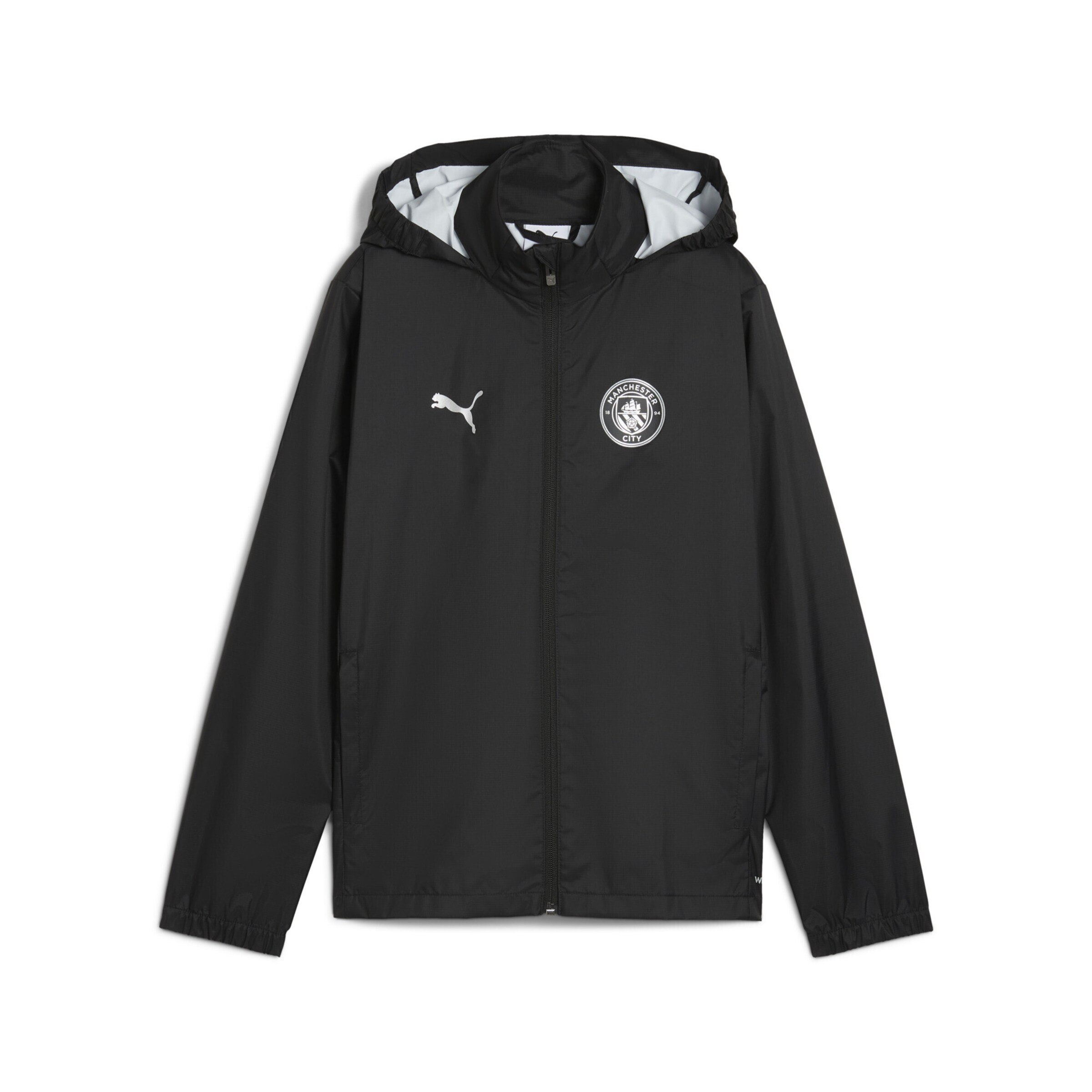 PUMA Trainingsjacke 'Manchester City Allwetter' in Schwarz: Vorderseite